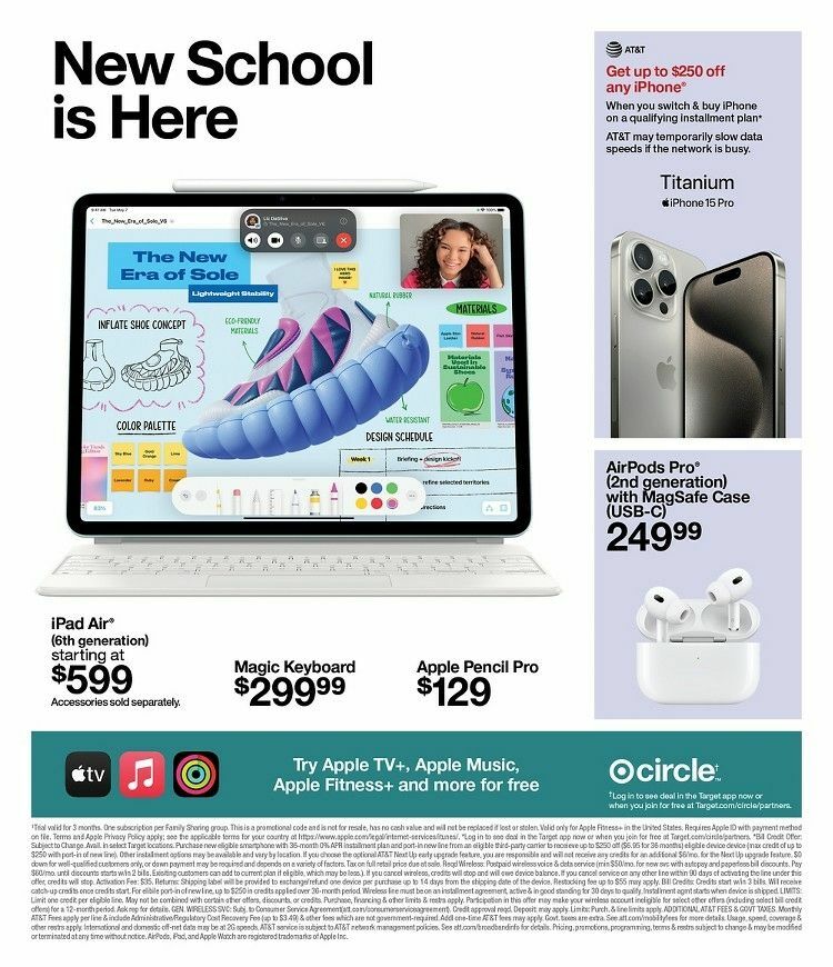 Target Weekly Ad from July 28