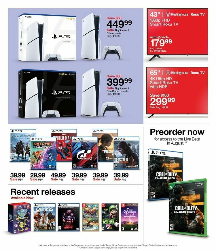 Target Weekly Ad from July 28