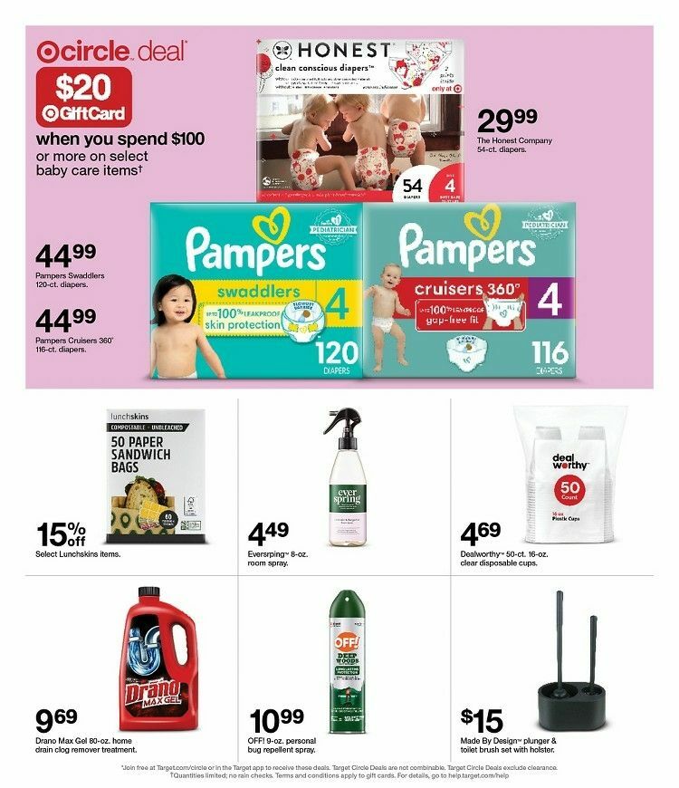 Target Weekly Ad from July 28