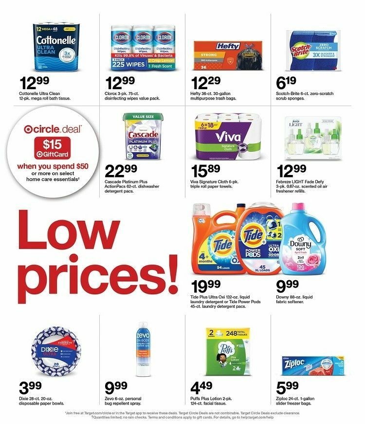 Target Weekly Ad from July 28