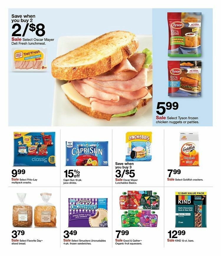 Target Weekly Ad from July 28