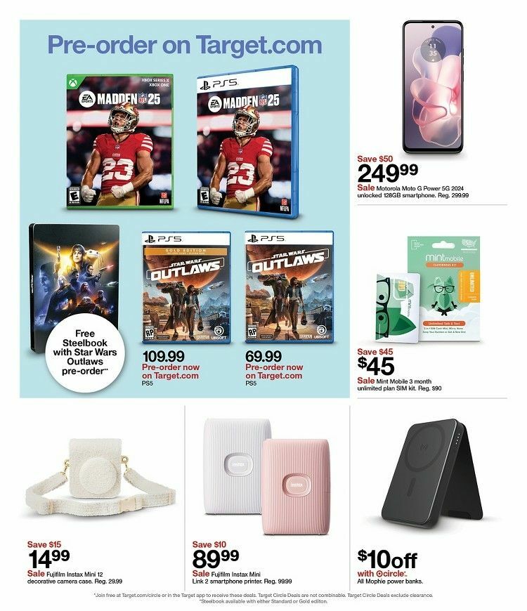 Target Weekly Ad from August 4