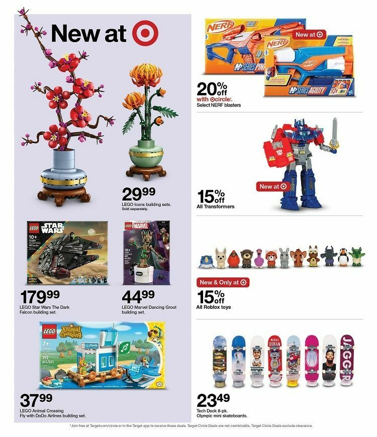 Target Weekly Ad from August 4