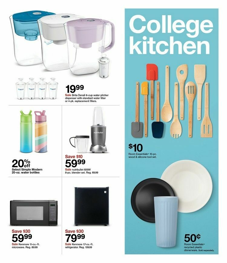 Target Weekly Ad from August 4