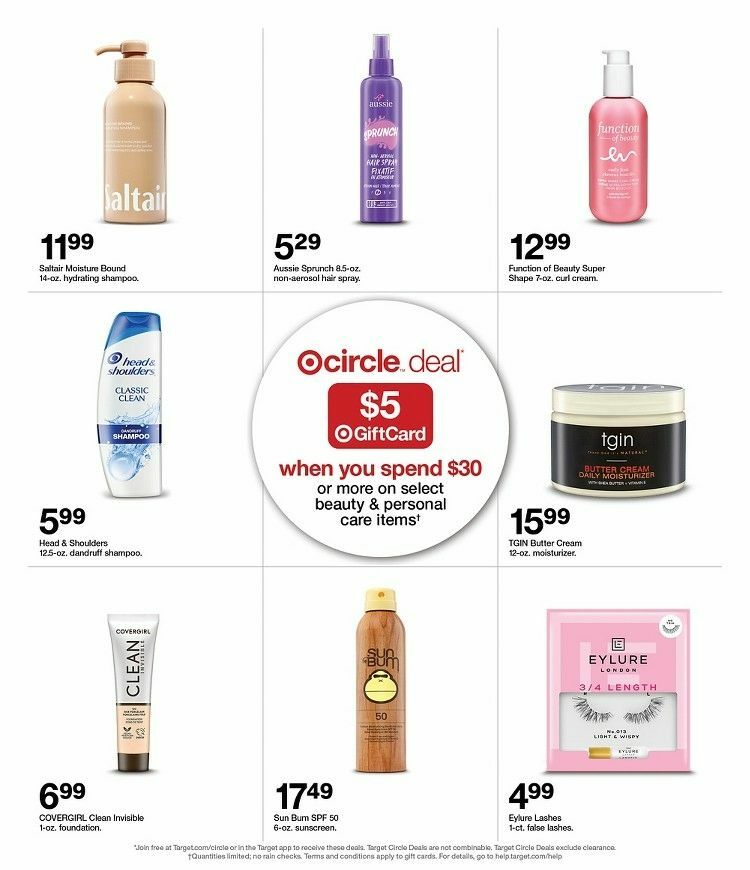 Target Weekly Ad from August 4