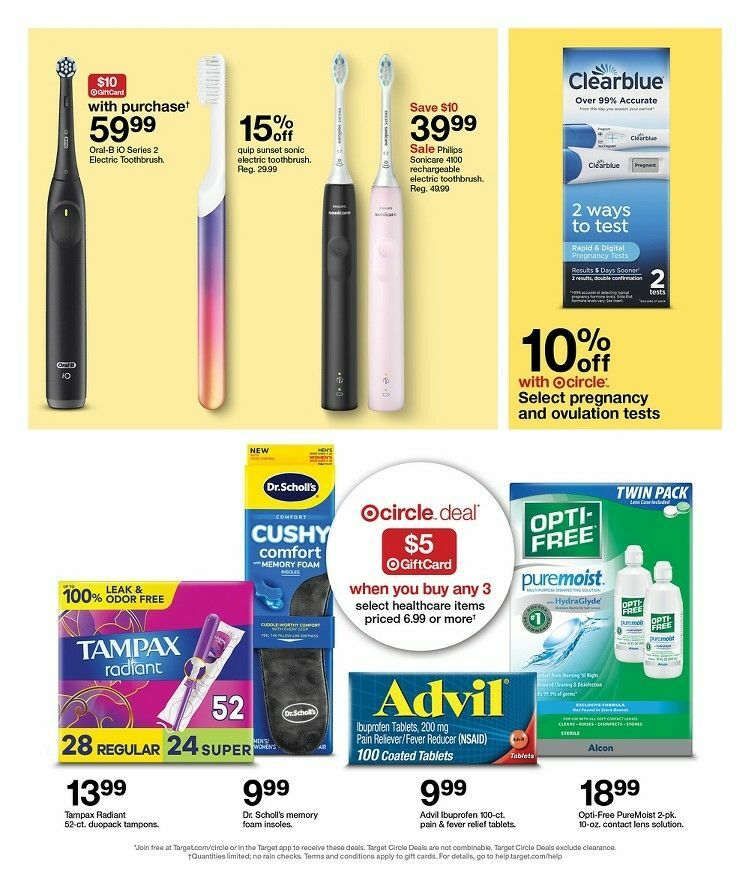 Target Weekly Ad from August 4