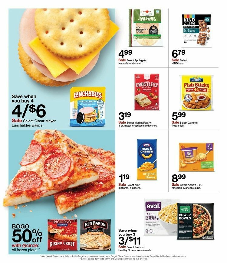 Target Weekly Ad from August 4