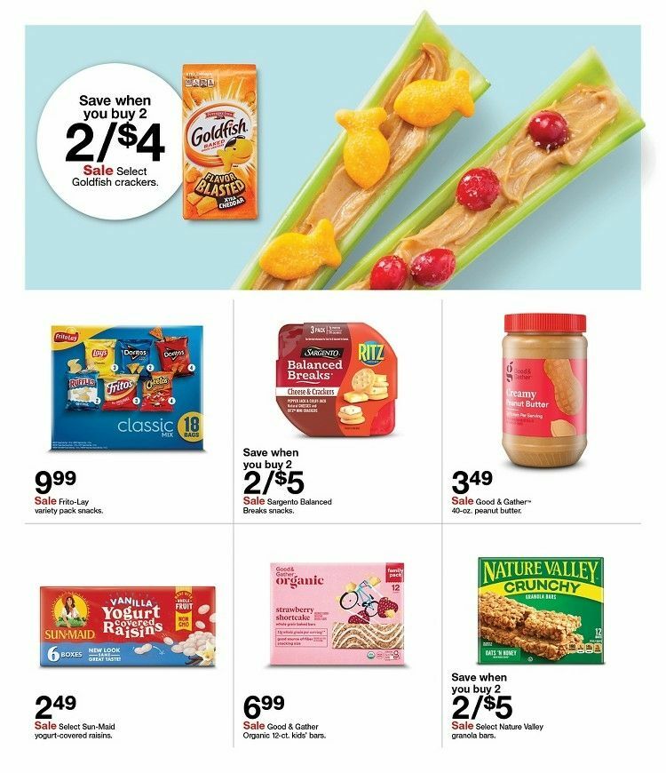 Target Weekly Ad from August 4