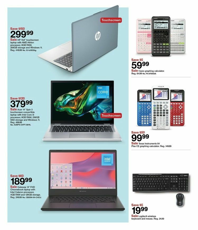 Target Weekly Ad from August 4