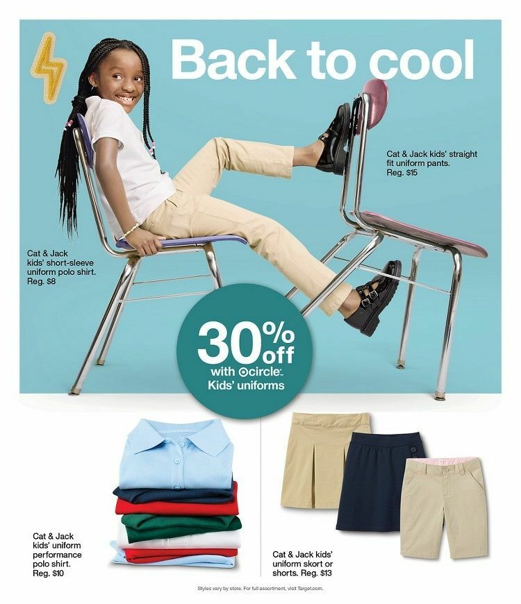 Target Weekly Ad from August 11