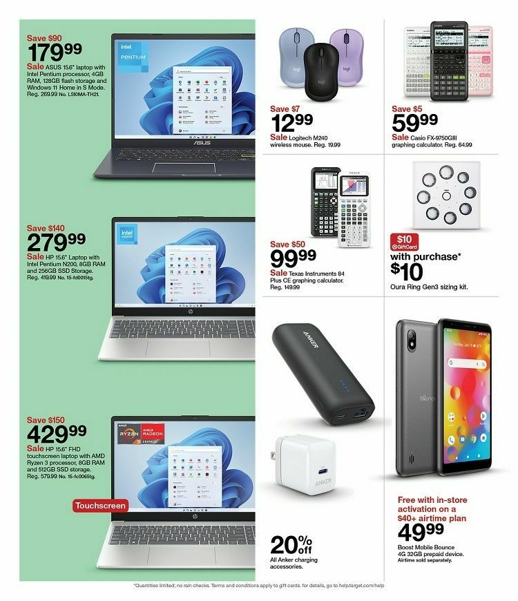 Target Weekly Ad from August 11