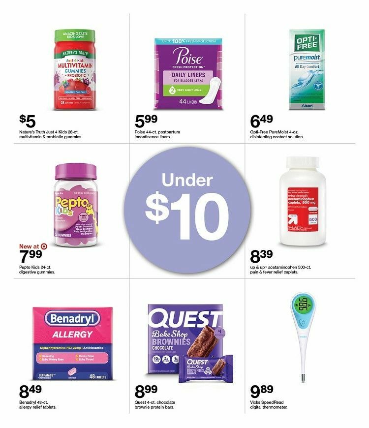 Target Weekly Ad from August 11