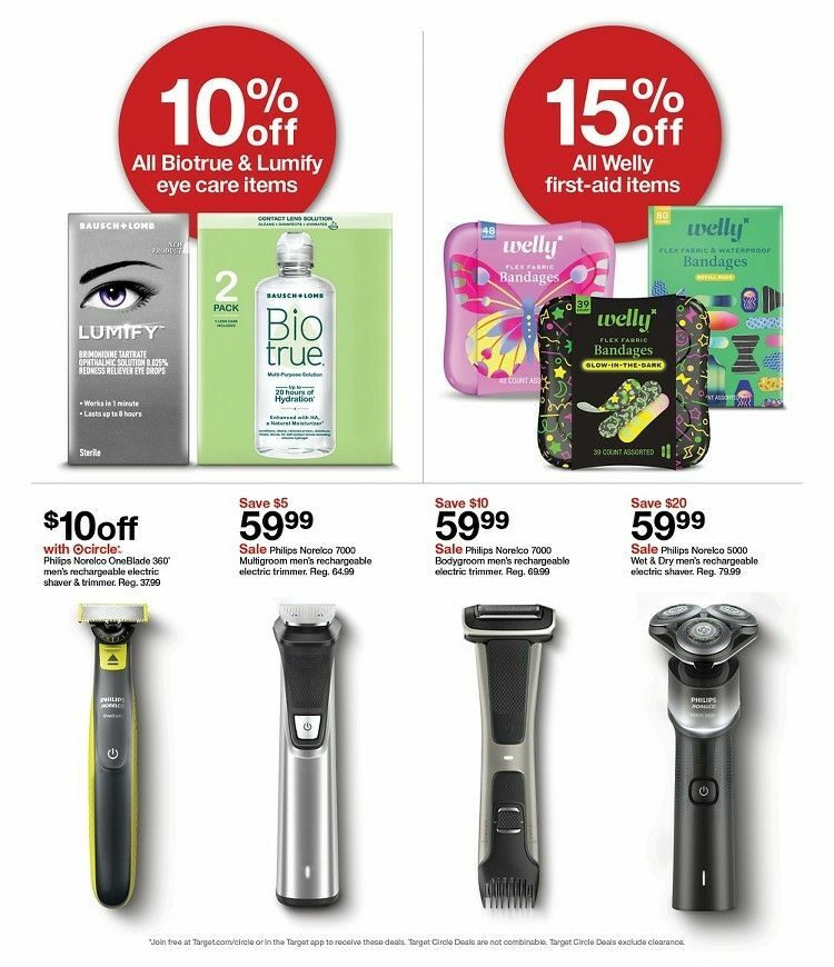 Target Weekly Ad from August 11