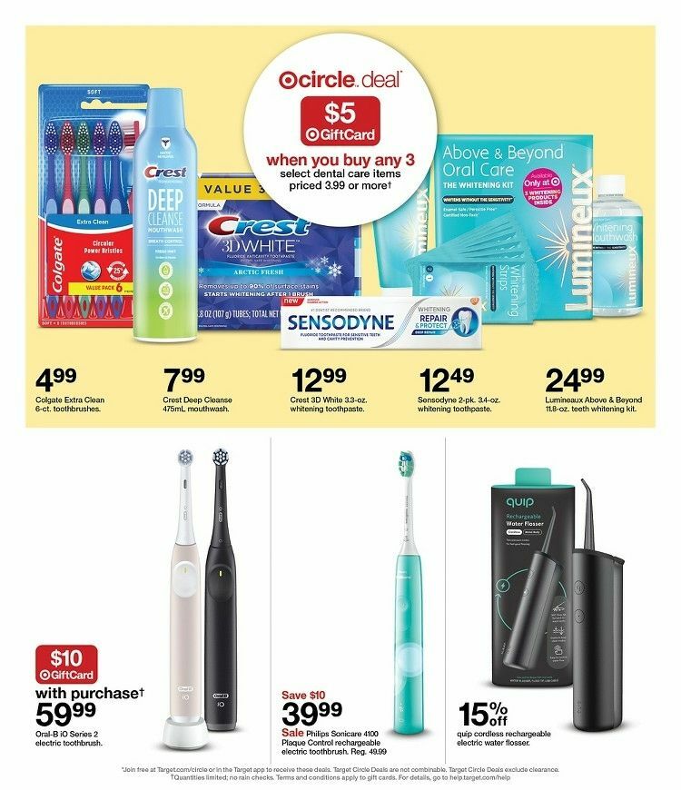 Target Weekly Ad from August 11