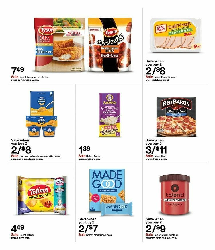 Target Weekly Ad from August 11