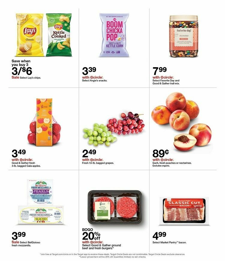 Target Weekly Ad from August 11