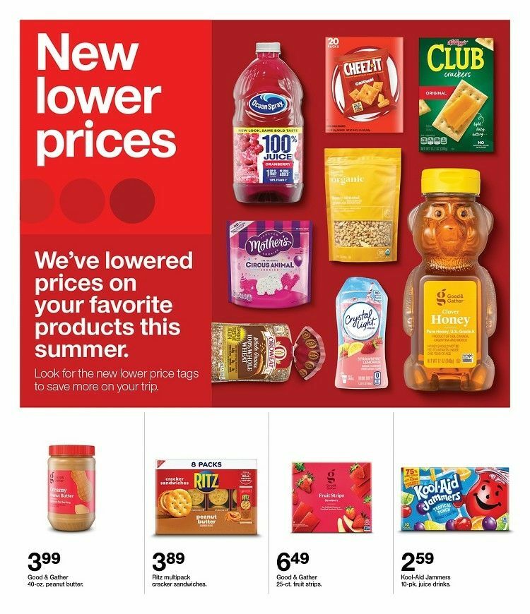 Target Weekly Ad from August 11