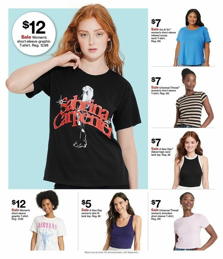 Target Weekly Ad from August 11