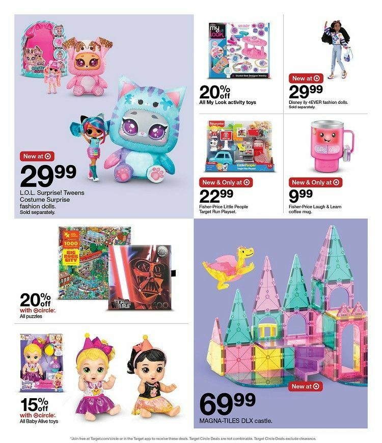 Target Weekly Ad from August 18