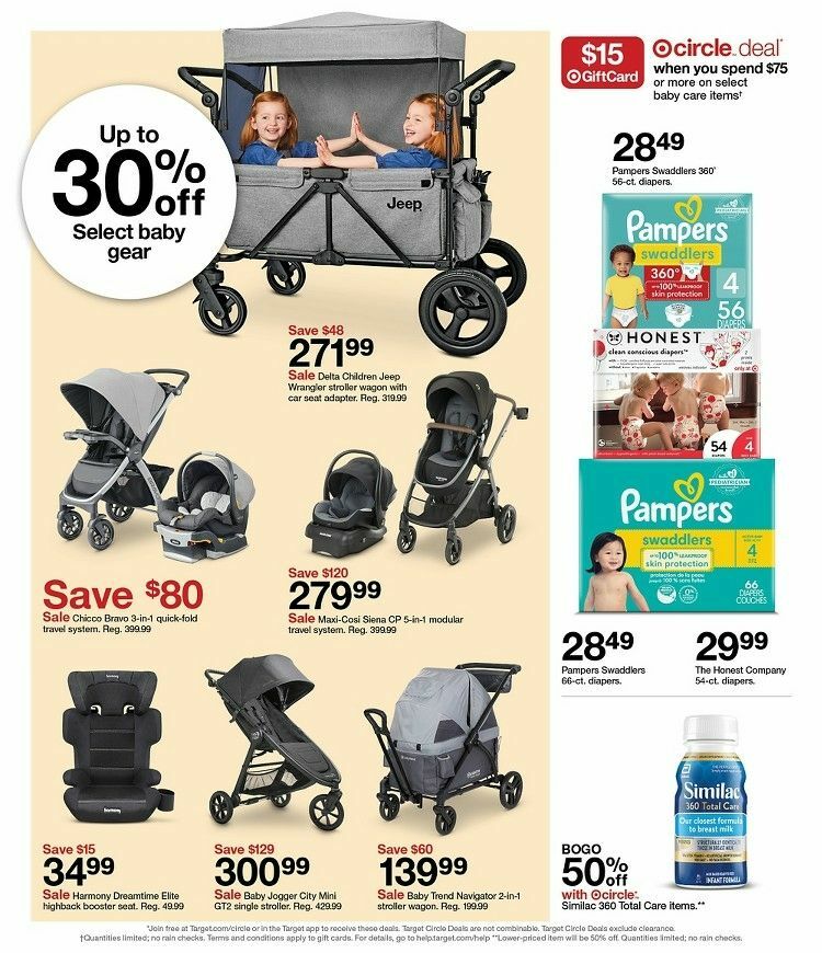 Target Weekly Ad from August 18