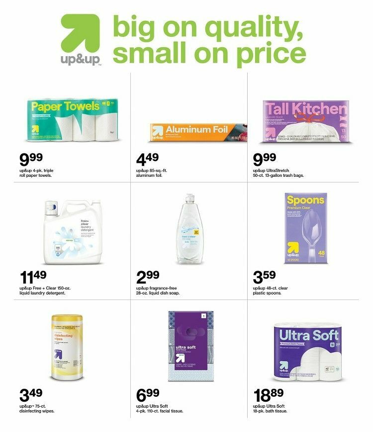 Target Weekly Ad from August 18