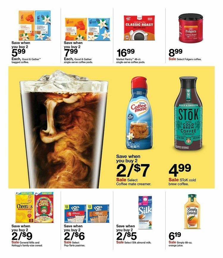 Target Weekly Ad from August 18