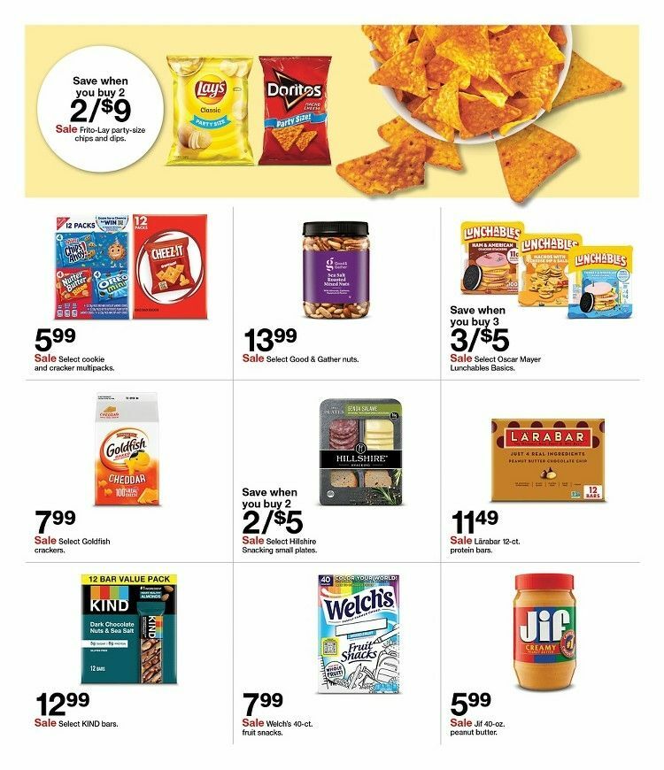 Target Weekly Ad from August 18