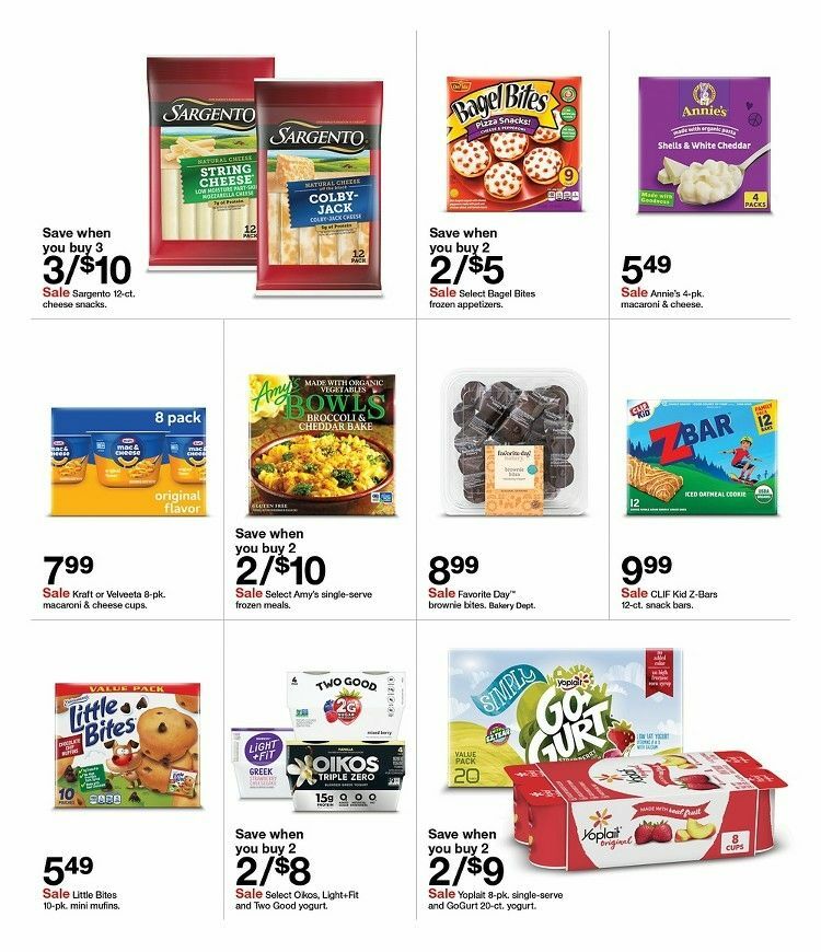 Target Weekly Ad from August 18