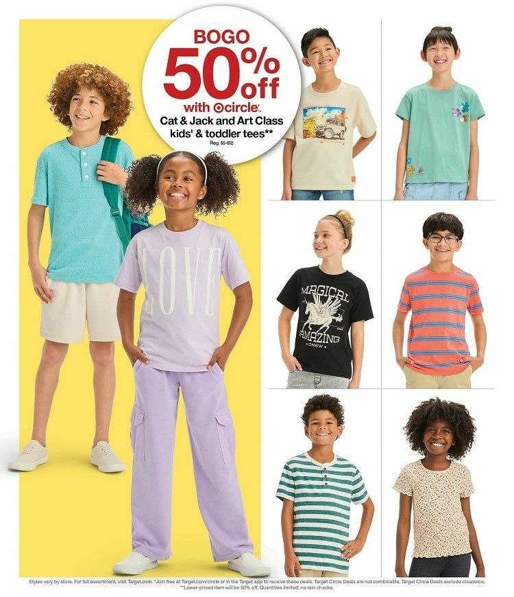 Target Weekly Ad from August 18