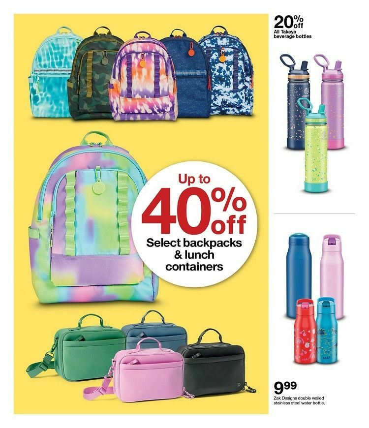 Target Weekly Ad from August 18