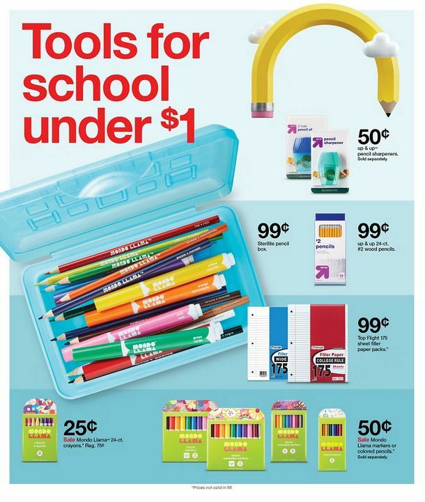 Target Weekly Ad from August 25