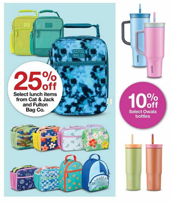 Target Weekly Ad from August 25