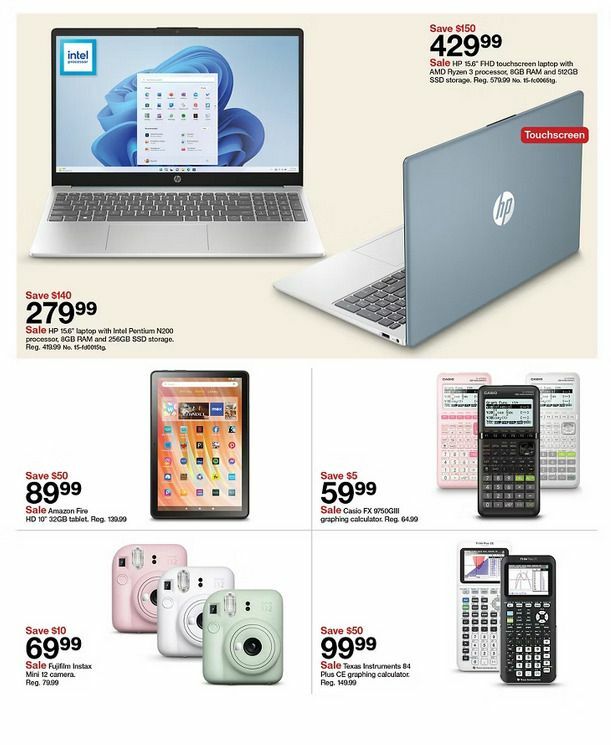 Target Weekly Ad from August 25