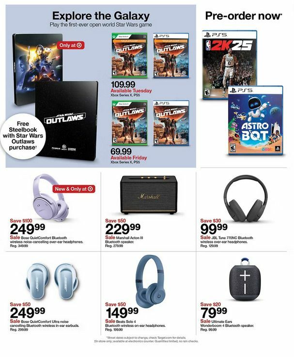 Target Weekly Ad from August 25