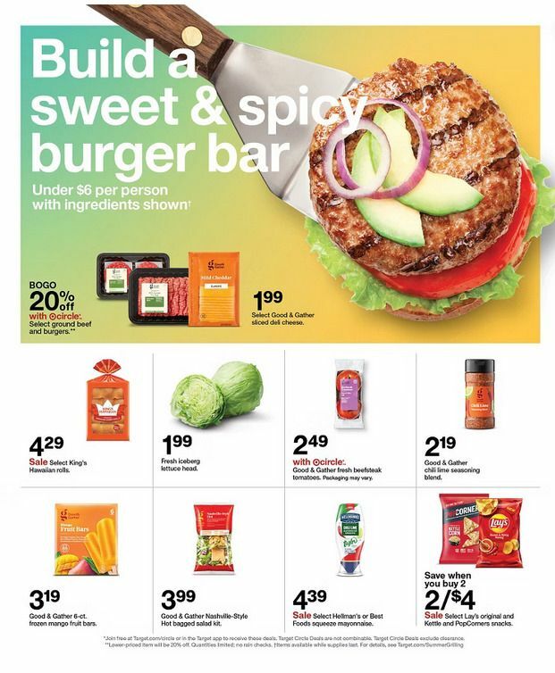 Target Weekly Ad from August 25