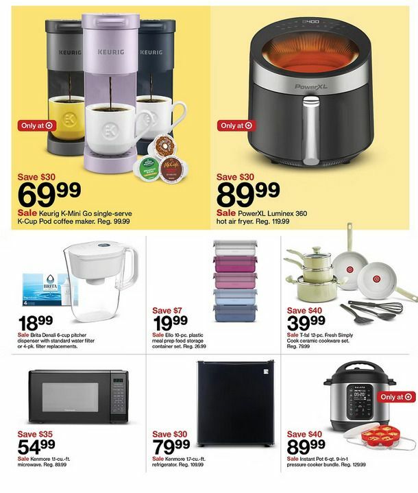 Target Weekly Ad from August 25