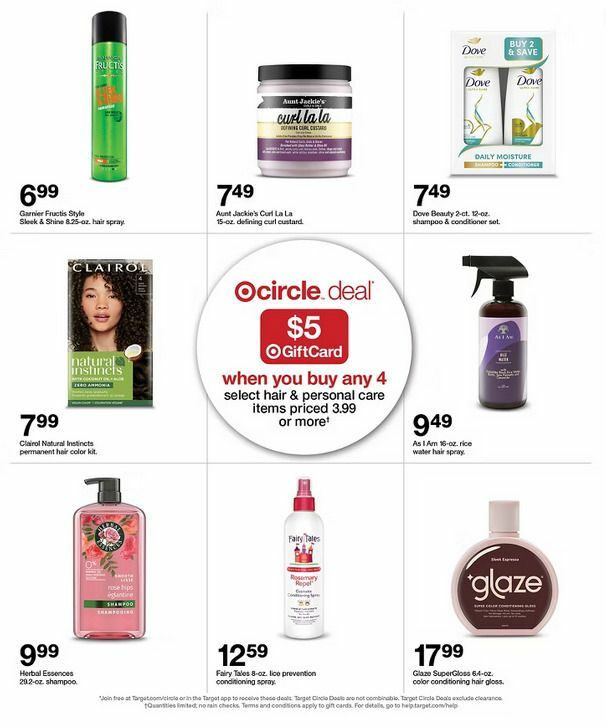 Target Weekly Ad from August 25