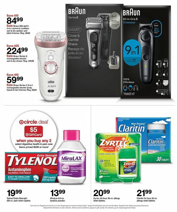 Target Weekly Ad from August 25