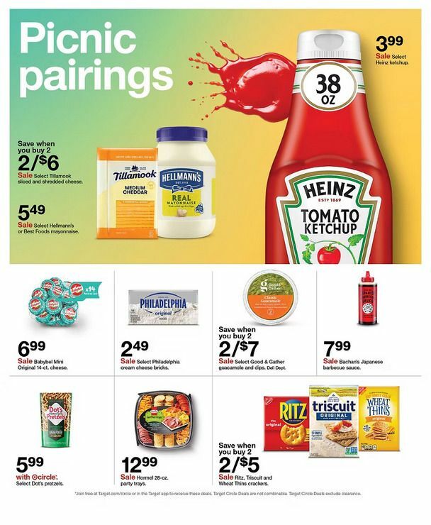 Target Weekly Ad from August 25