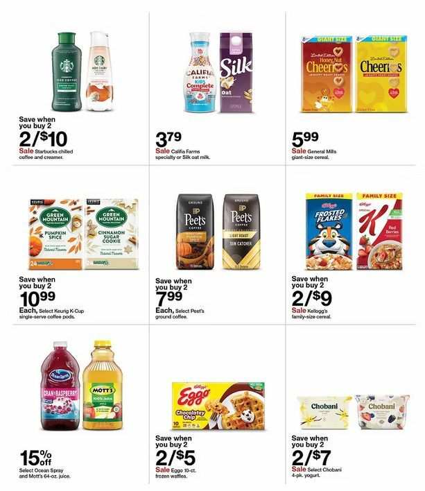 Target Weekly Ad from August 25