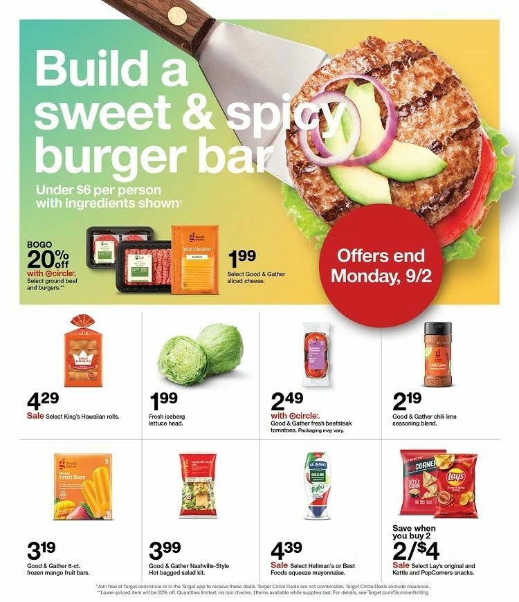 Target Weekly Ad from September 1