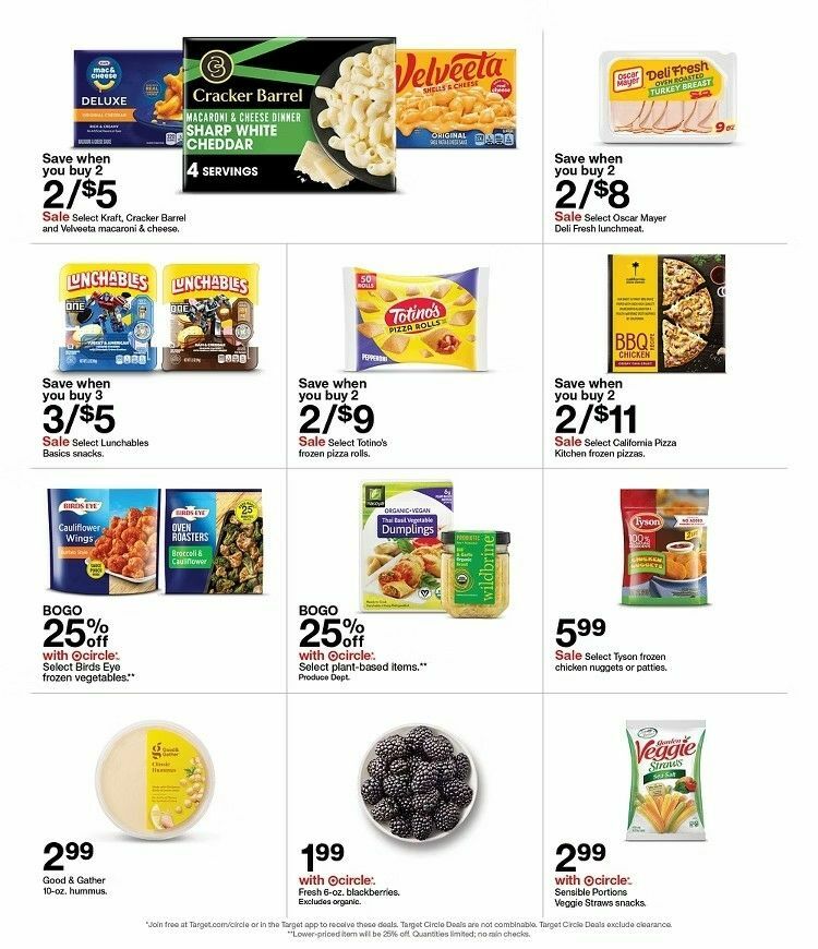 Target Weekly Ad from September 1