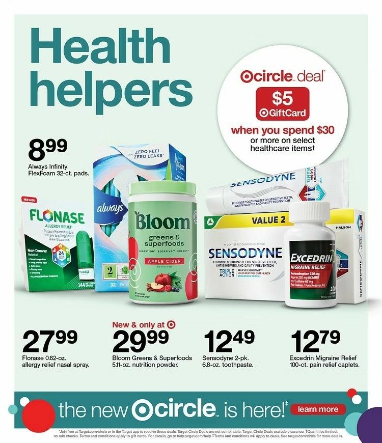 Target Weekly Ad from September 1