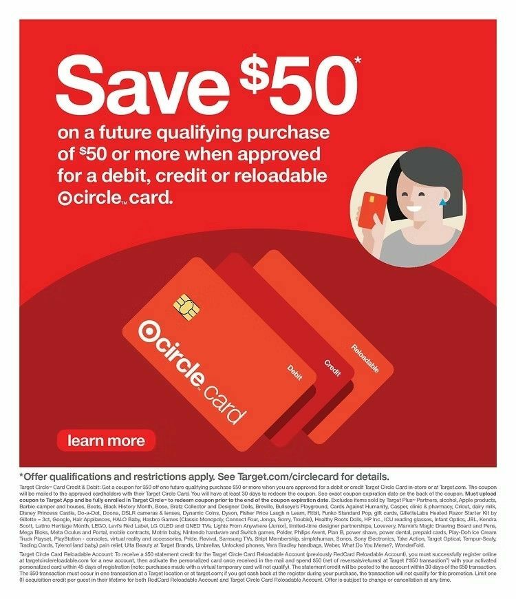 Target Weekly Ad from September 1