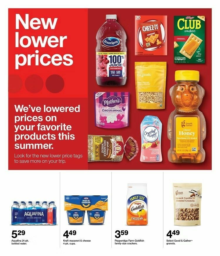 Target Weekly Ad from September 1