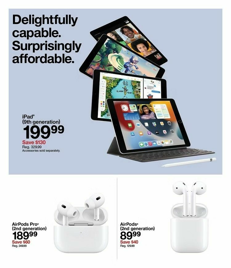 Target Weekly Ad from September 1