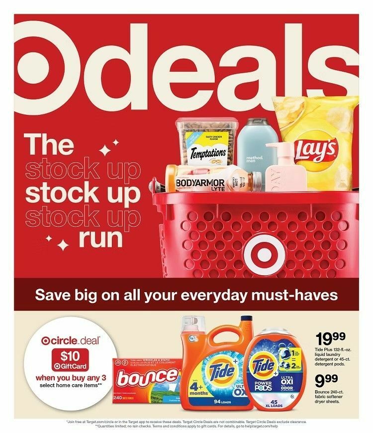 Target Weekly Ad from September 8