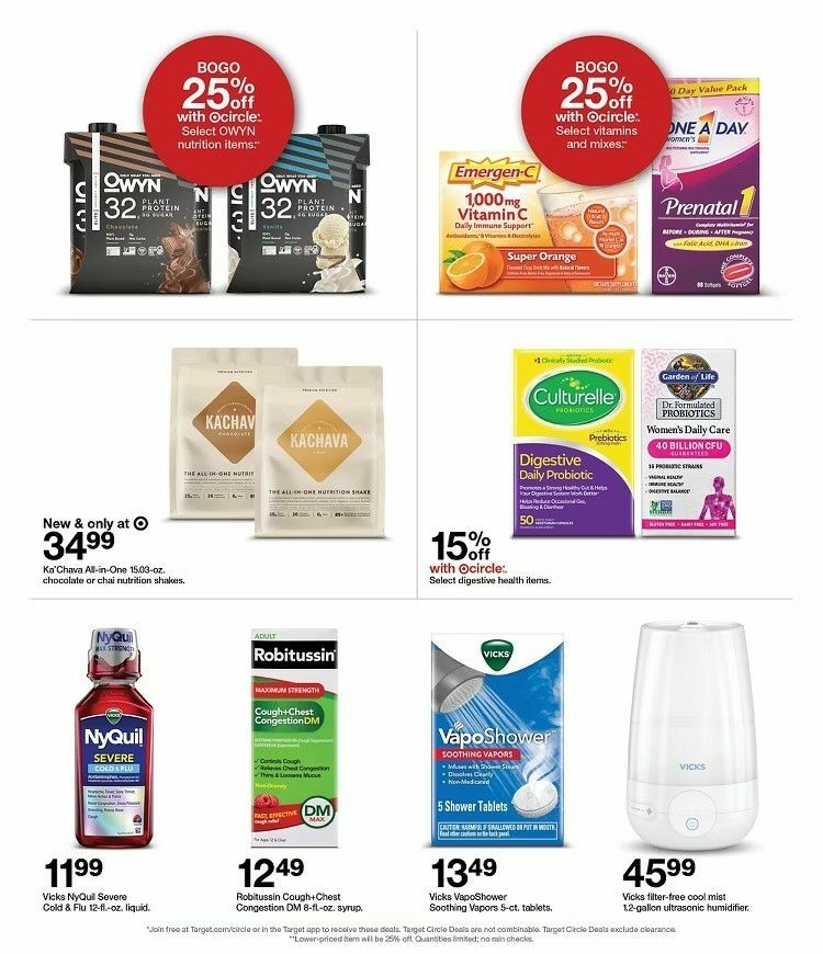 Target Weekly Ad from September 8