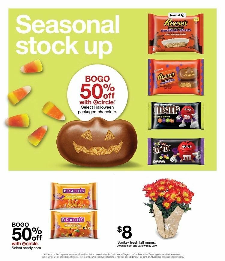 Target Weekly Ad from September 8