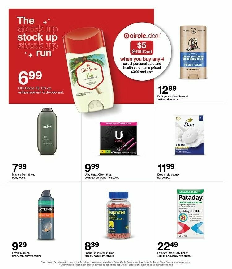 Target Weekly Ad from September 8